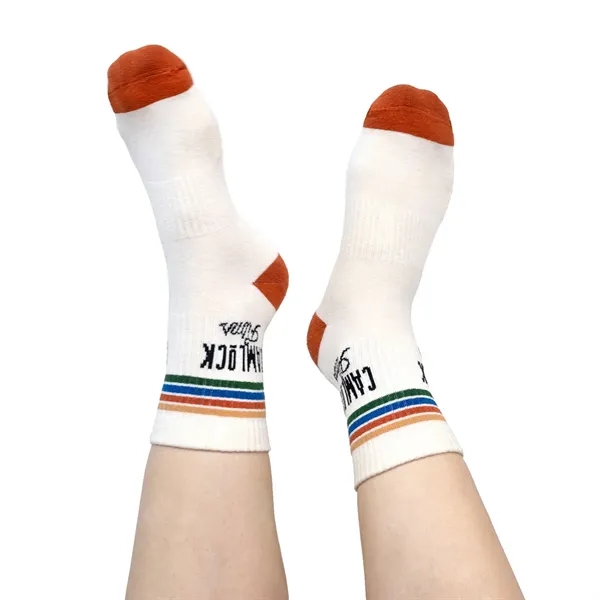 Athletic Quarter Crew Socks... from ASI 36730 Ariel Premium Supply Inc