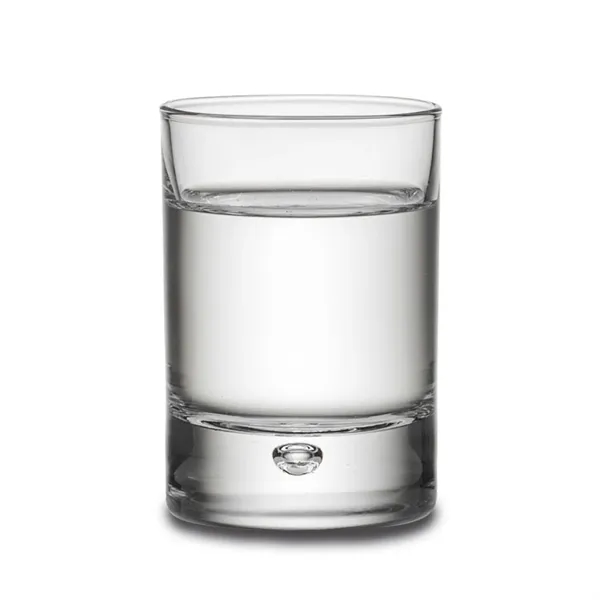 The contemporary Bastia shot glass has a large 2... from ASI 84592 St Regis Group