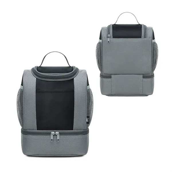 RPET 2-Compartment Lunch Cooler Bag... from ASI 36730 Ariel Premium Supply Inc