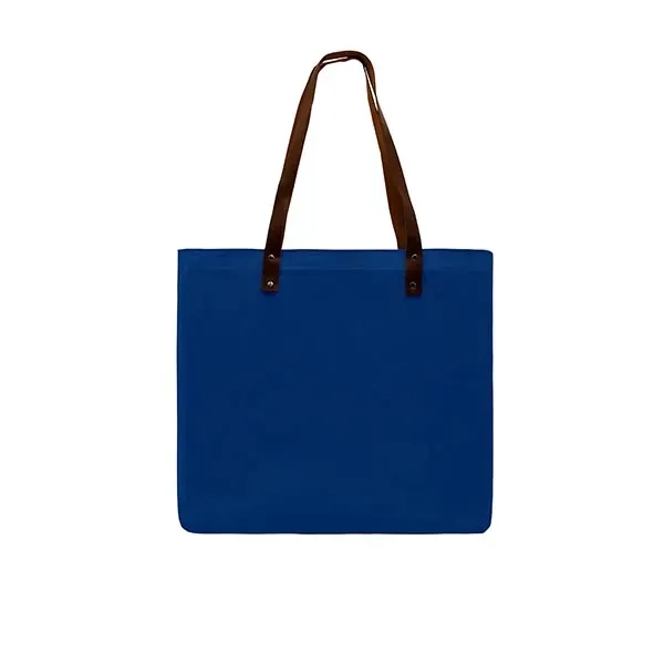 Union/USA Made durable 10 oz dyed cotton canvas tote with riveted... from ASI 73775 Unionwear