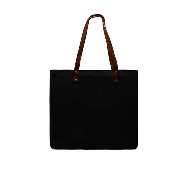 Union/USA Made durable 10 oz dyed cotton canvas tote with riveted... from ASI 73775 Unionwear