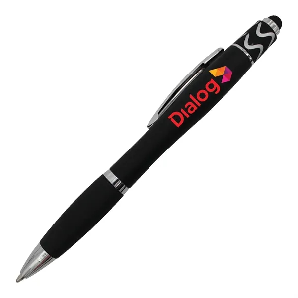 Halcyon® Silhouette Spin Top Pen with Stylus, Full Color Di... from ASI 30270 Aakron Line