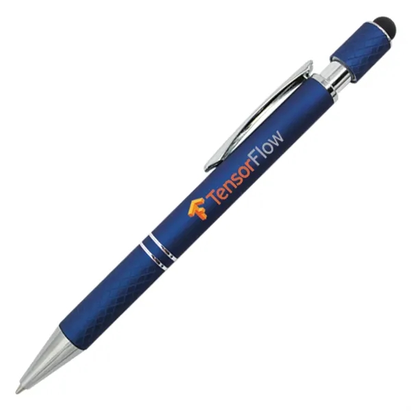 Halcyon® Executive Metal Spin Top Pen with Stylus, Full Col... from ASI 30270 Aakron Line