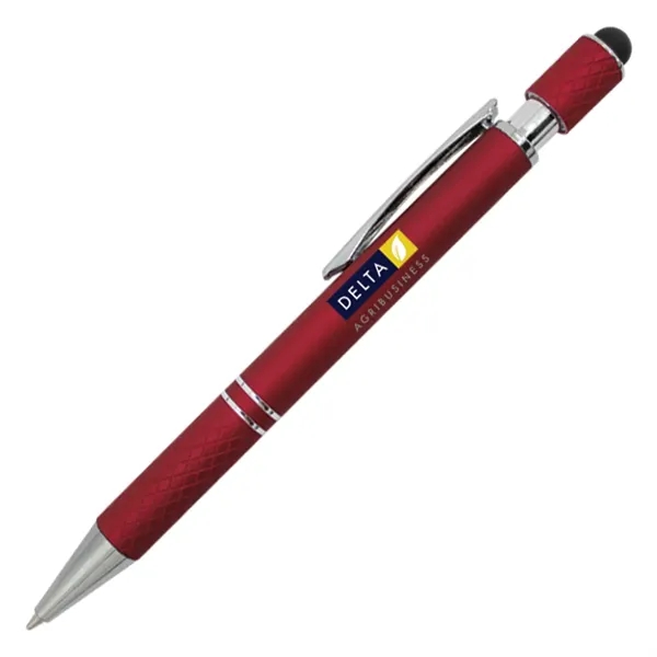 Halcyon® Executive Metal Spin Top Pen with Stylus, Full Col... from ASI 30270 Aakron Line