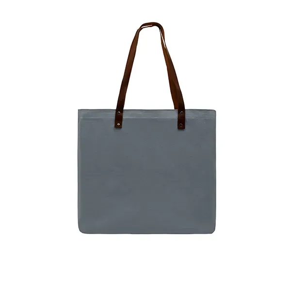 Union/USA Made durable 10 oz dyed cotton canvas tote with riveted... from ASI 73775 Unionwear