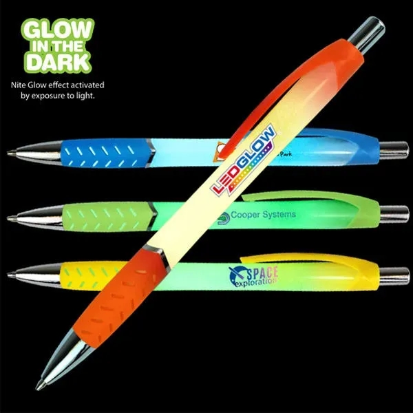 Nite Glow Grip Pen, Full Color Digital... from ASI 30270 Aakron Line