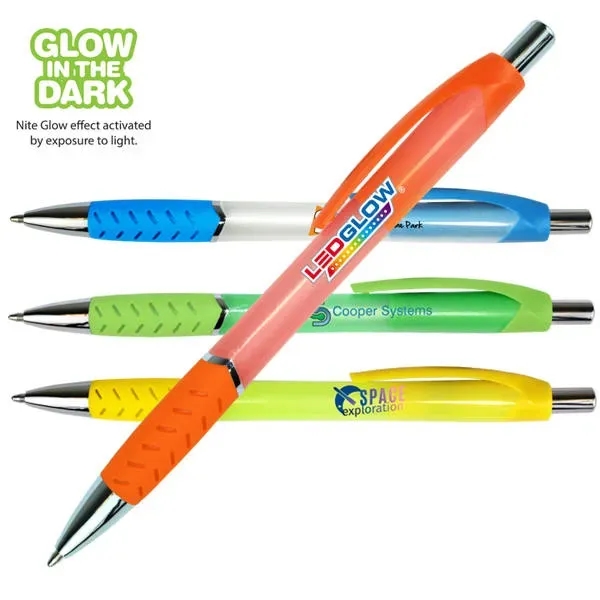 Nite Glow Grip Pen, Full Color Digital... from ASI 30270 Aakron Line