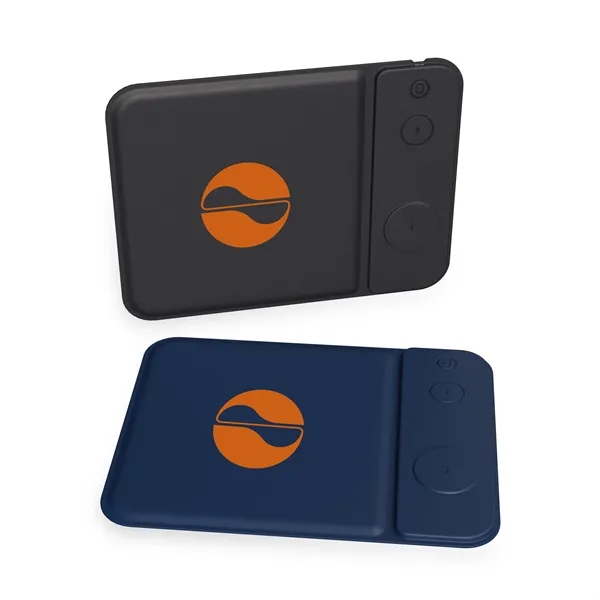 A productivity-boosting mousepad with integrated wireless charging for multiple devices. Made... from ASI 88660 Spector & Co.