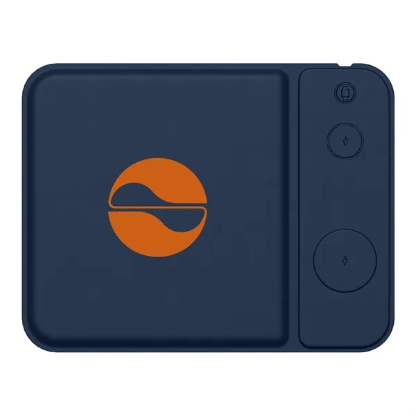 A productivity-boosting mousepad with integrated wireless charging for multiple devices. Made... from ASI 88660 Spector & Co.