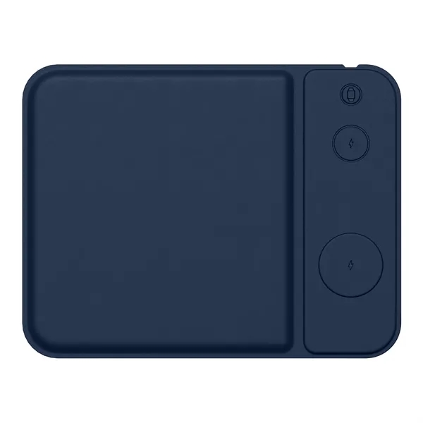 A productivity-boosting mousepad with integrated wireless charging for multiple devices. Made... from ASI 88660 Spector & Co.