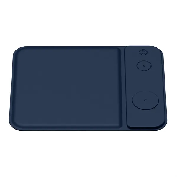 A productivity-boosting mousepad with integrated wireless charging for multiple devices. Made... from ASI 88660 Spector & Co.
