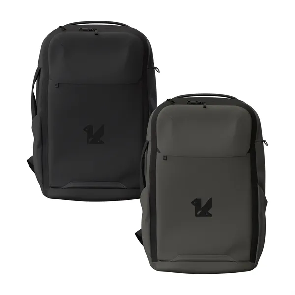 A spacious, feature-rich backpack designed for tech-savvy professionals. Crafted with recycled... from ASI 88660 Spector & Co.
