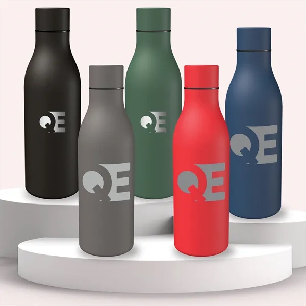 A sleek, 530ml 18oz insulated bottle for hot or cold drinks.... from ASI 88660 Spector & Co.