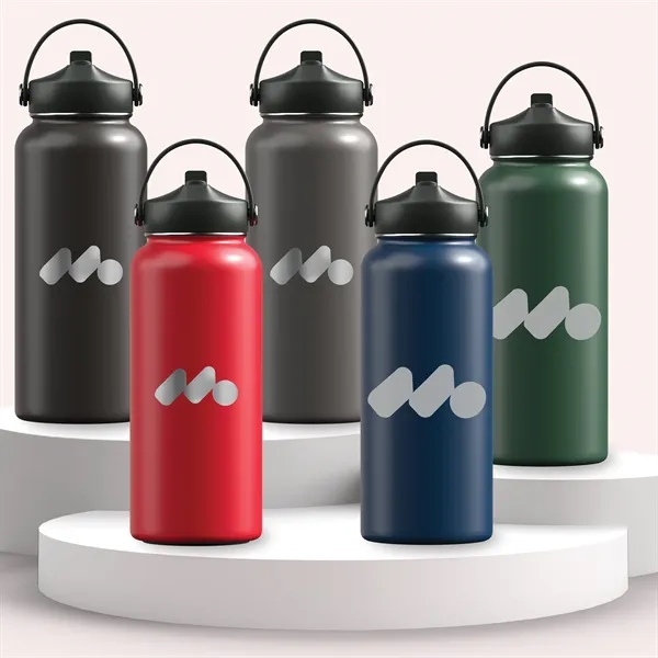 A versatile 946ml 32oz insulated bottle designed for ultimate hydration flexibility.... from ASI 88660 Spector & Co.