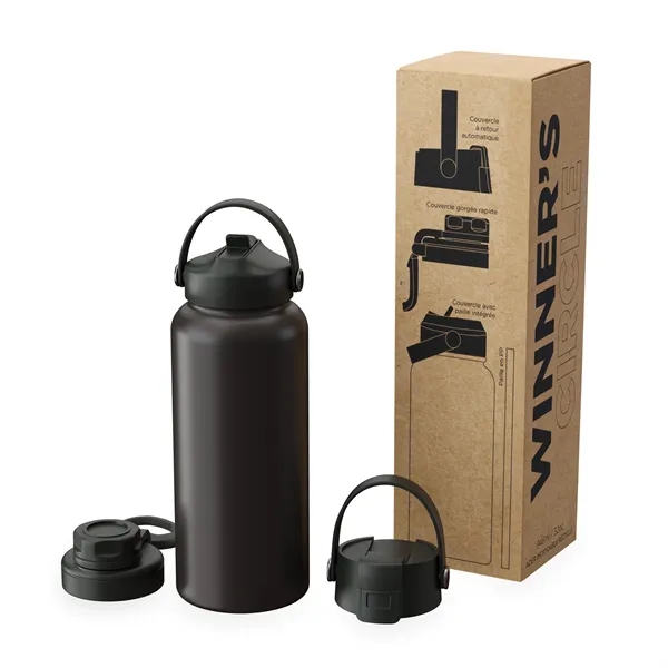 A versatile 946ml 32oz insulated bottle designed for ultimate hydration flexibility.... from ASI 88660 Spector & Co.