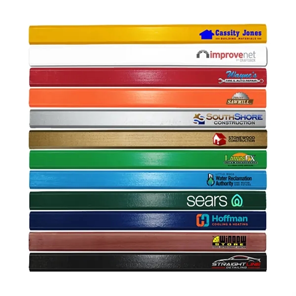 Enamel Finish Carpenter Pencils, Full Color Digital... from ASI 30270 Aakron Line
