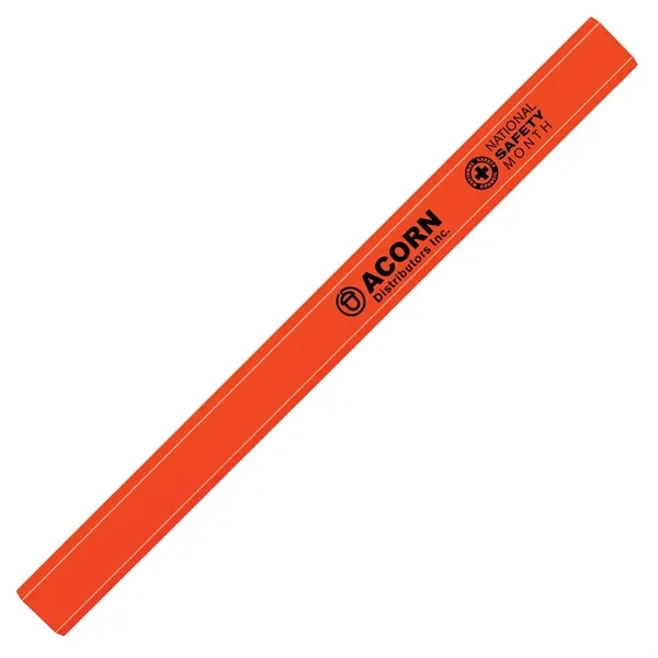 Fluorescent Finish Carpenter Pencil... from ASI 30270 Aakron Line