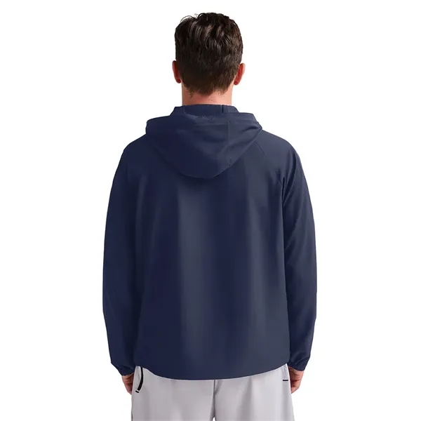 Recycled stretch men's anorak with water-repellent finish and packable design for... from ASI 44620 Charles River Apparel