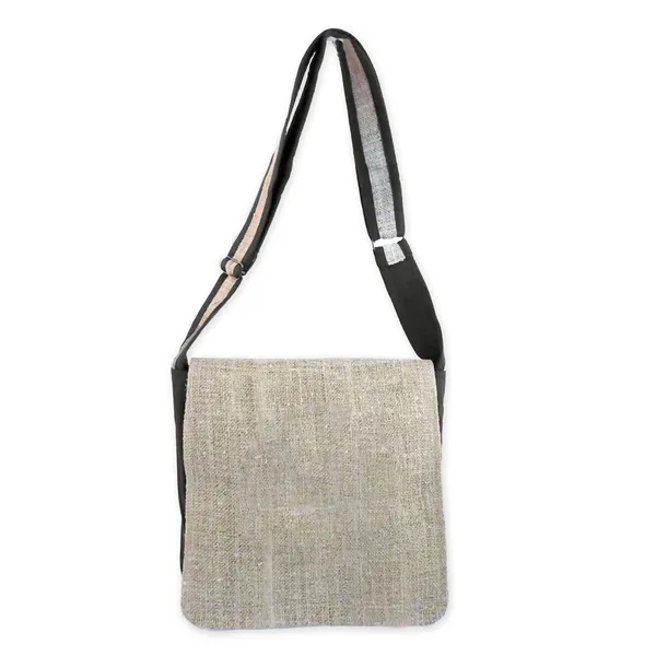 Hemp/cotton Messenger Bag from Nepal... from ASI 41630 Brave USA