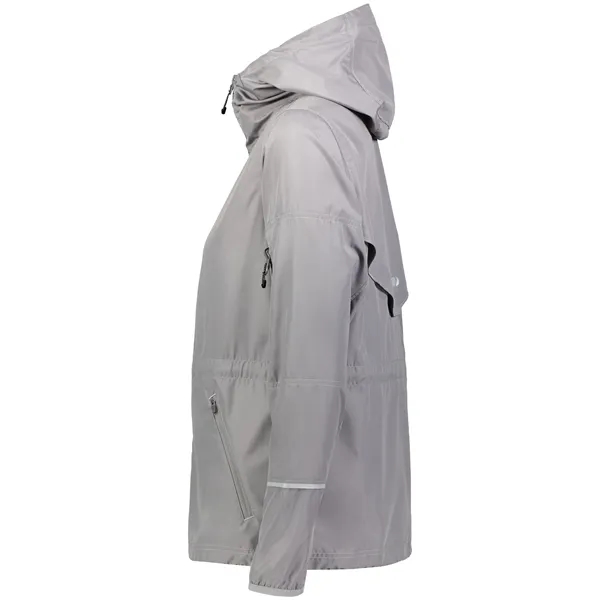 The Ladies Packable Full Zip Jacket is made from polyester, a... from ASI 37461 Augusta Sportswear / Holloway Sportswear