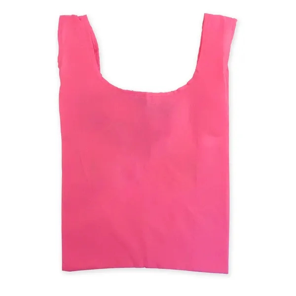 Ripstop Foldable Shopping Tote with Drawstring Pouch available in 10 colors,... from ASI 41630 Brave USA / USA Bags