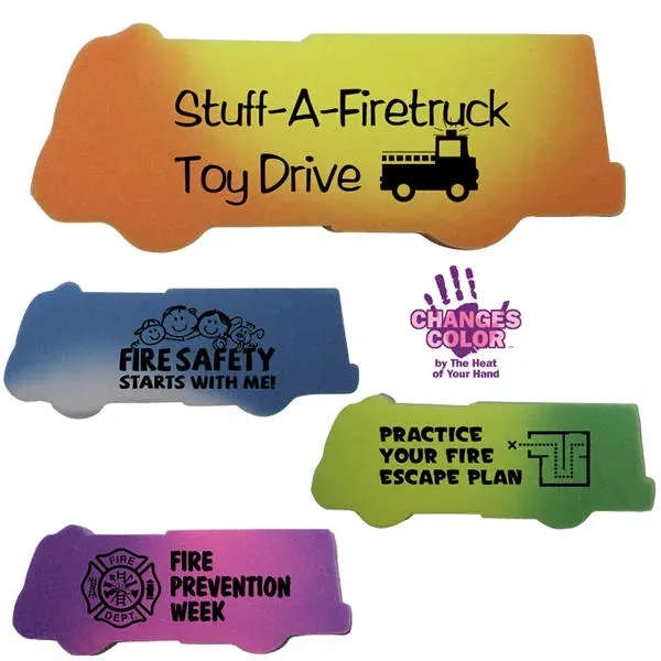 Mood™ Die Cut Eraser-Fire Truck... from ASI 30270 Aakron Line