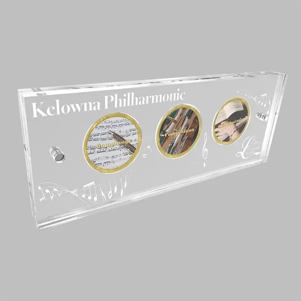 Acrylic Coin Display / Holder Vibrant UV color... from ASI 72521 Morris Magnets / Laser Cuts