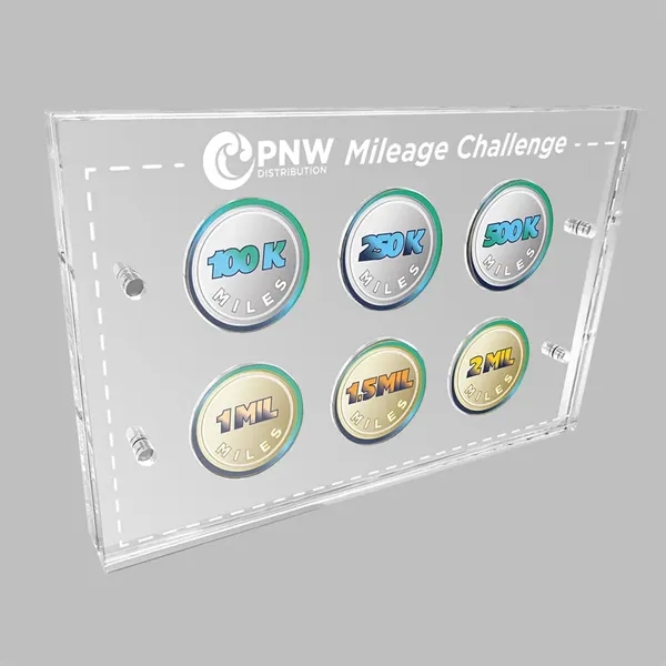 Acrylic Coin Display / Holder Vibrant UV color... from ASI 72521 Morris Magnets / Laser Cuts