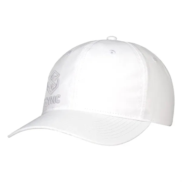 Semi-structured deluxe taslon cap with elastic hook & loop.... from ASI 80129 Quake City Caps