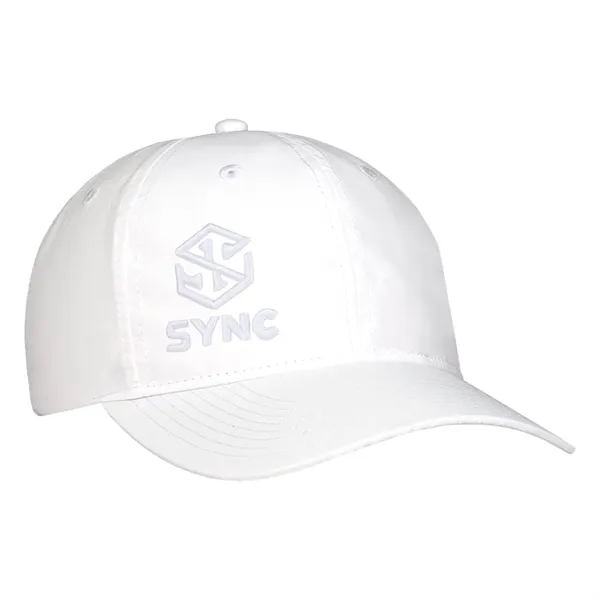 Semi-structured deluxe taslon cap with elastic hook & loop.... from ASI 80129 Quake City Caps