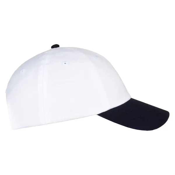 This two-tone laundered chino twill cap is available in various color... from ASI 80129 Quake City Caps