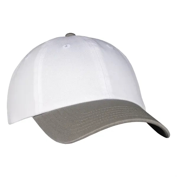 This two-tone laundered chino twill cap is available in various color... from ASI 80129 Quake City Caps