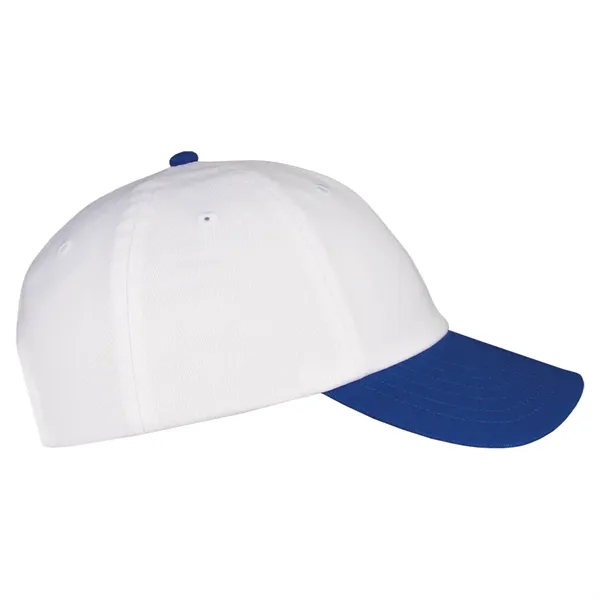 This two-tone laundered chino twill cap is available in various color... from ASI 80129 Quake City Caps