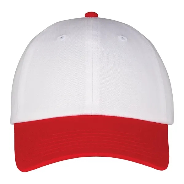 This two-tone laundered chino twill cap is available in various color... from ASI 80129 Quake City Caps