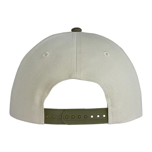 Deluxe Two-Tone Chino Twill Cap having many features. Profile: High profile.... from ASI 80129 Quake City Caps