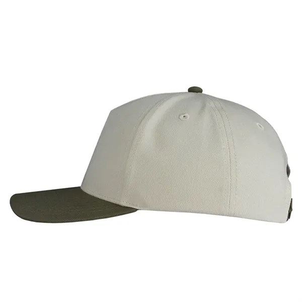 Deluxe Two-Tone Chino Twill Cap having many features. Profile: High profile.... from ASI 80129 Quake City Caps