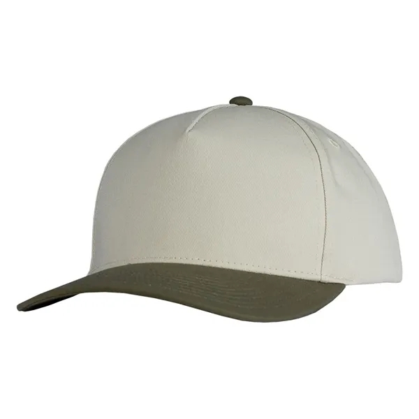 Deluxe Two-Tone Chino Twill Cap having many features. Profile: High profile.... from ASI 80129 Quake City Caps