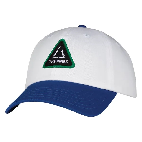 This two-tone laundered chino twill cap is available in various color... from ASI 80129 Quake City Caps