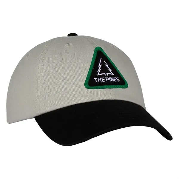 This two-tone laundered chino twill cap is available in various color... from ASI 80129 Quake City Caps