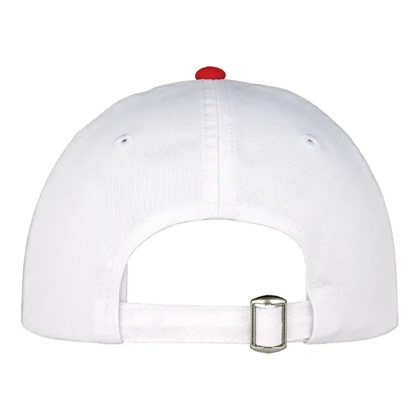 This two-tone laundered chino twill cap is available in various color... from ASI 80129 Quake City Caps