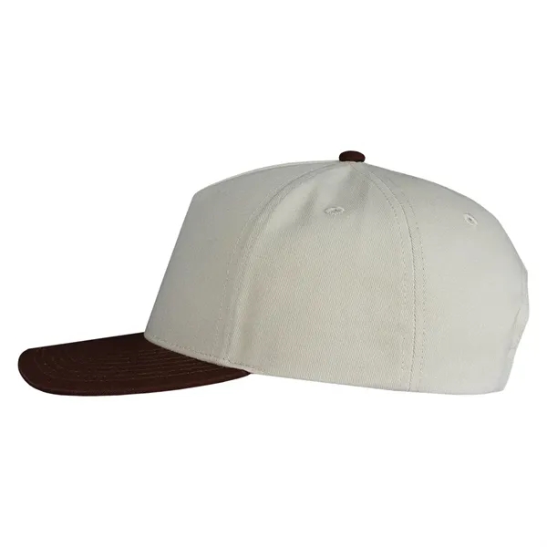 Deluxe Two-Tone Chino Twill Cap having many features. Profile: High profile.... from ASI 80129 Quake City Caps