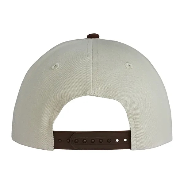 Deluxe Two-Tone Chino Twill Cap having many features. Profile: High profile.... from ASI 80129 Quake City Caps