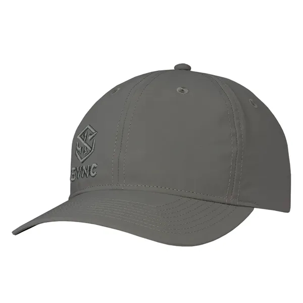 Semi-structured deluxe taslon cap with elastic hook & loop.... from ASI 80129 Quake City Caps