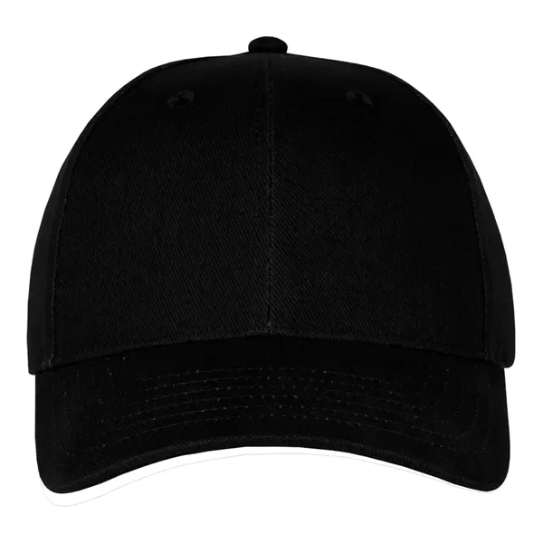 Low profile with polysnap closure structured heavy weight brushed cotton cap.... from ASI 80129 Quake City Caps