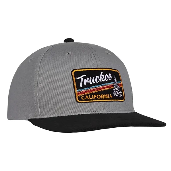 Cotton made structured deluxe two-tone chino twill and corduroy cap.... from ASI 80129 Quake City Caps