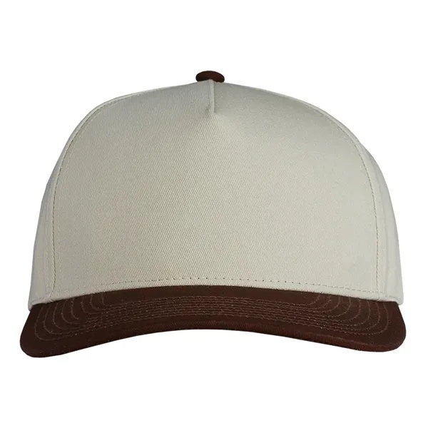 Deluxe Two-Tone Chino Twill Cap having many features. Profile: High profile.... from ASI 80129 Quake City Caps