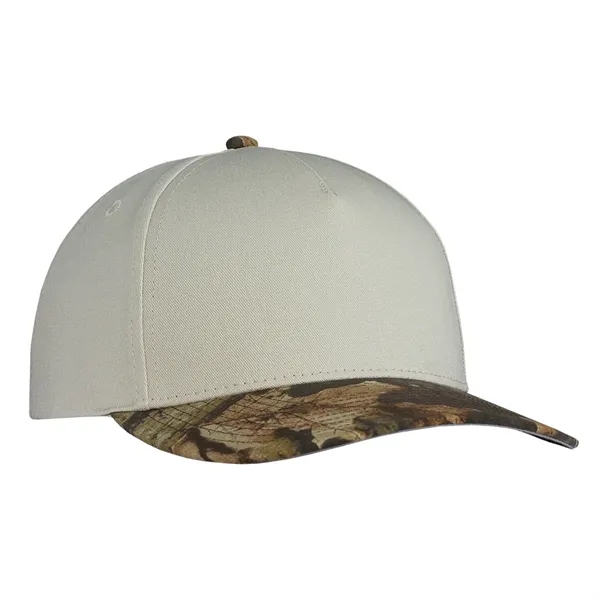 Deluxe Two-Tone Chino Twill Cap having many features. Profile: High profile.... from ASI 80129 Quake City Caps