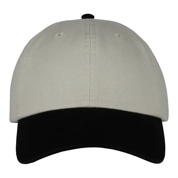 This two-tone laundered chino twill cap is available in various color... from ASI 80129 Quake City Caps