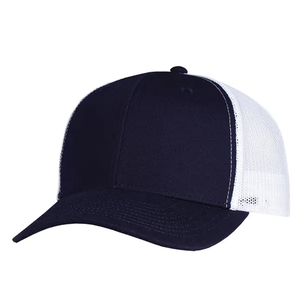 Low profile, structured, 6-panel, 100% cotton & polyester mesh cap.... from ASI 80129 Quake City Caps