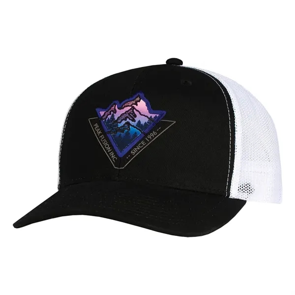 Low profile, structured, 6-panel, 100% cotton & polyester mesh cap.... from ASI 80129 Quake City Caps